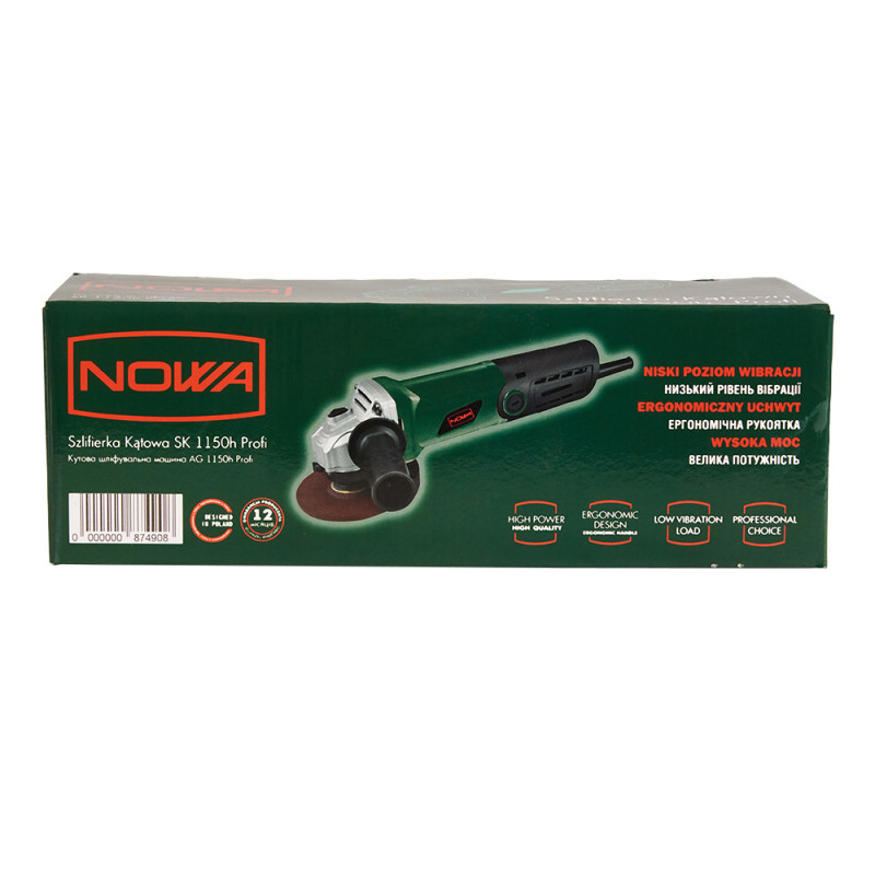 КШМ (Болгарка) NOWA SK 1150H PROFI