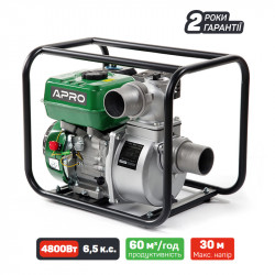 Мотопомпа бензинова APRO WP-60