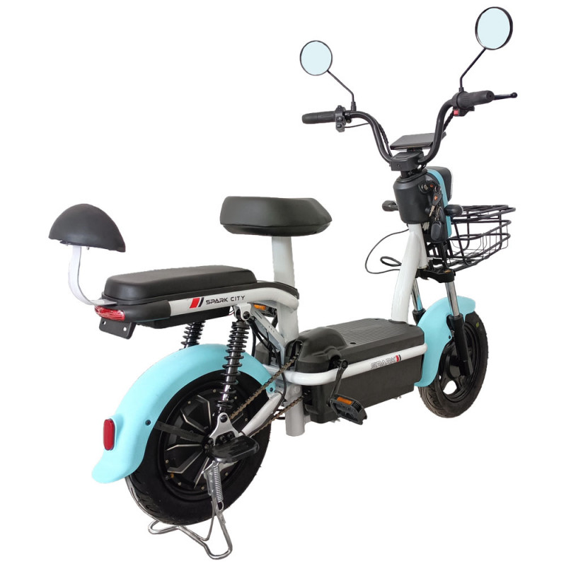 Велосипед з електродвигуном SPARK CITY 14" 48V/500W/20Ah
