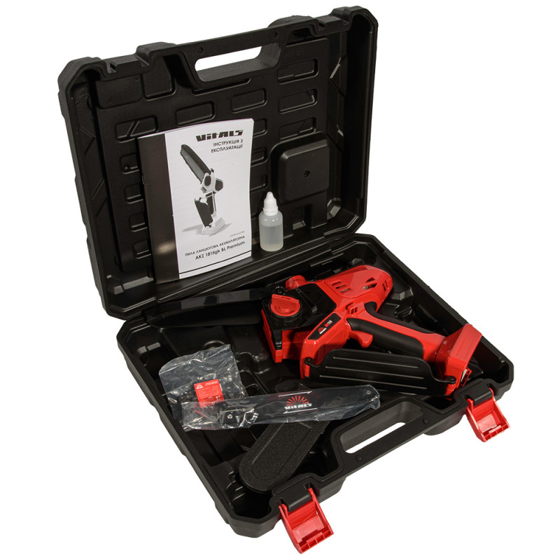Пила ланцюгова акумуляторна Vitals Master AKZ 1815gk BL Premium