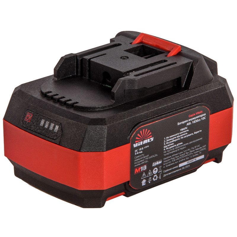 Батарея акумуляторна Vitals ASL 1830cs 10C